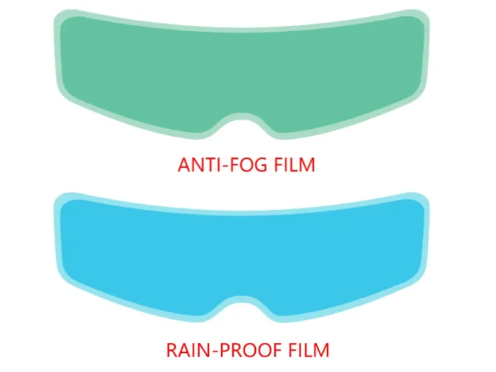 Photochromic Anti-fog helmet film