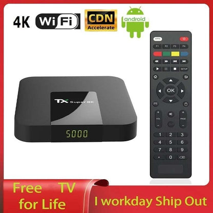 🔥HOT SALE🔥Android Smart TV Box Wifi Media Player Set Top Box