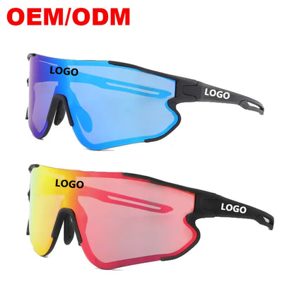 Classic Men Women Oversized Frames Outdoor Sports Cycling Running UV400 Glasses Sunglasses