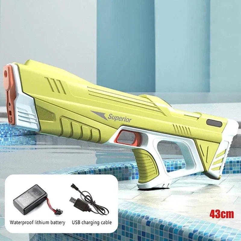 Automatic Electric Water Gun Toys Bursts High-pressure - Blue