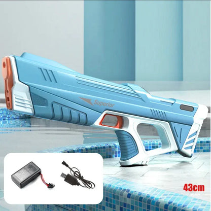 Automatic Electric Water Gun Toys Bursts High-pressure - Blue