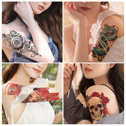 🌺Stylish and creative tattoo stickers 50PCS🦋