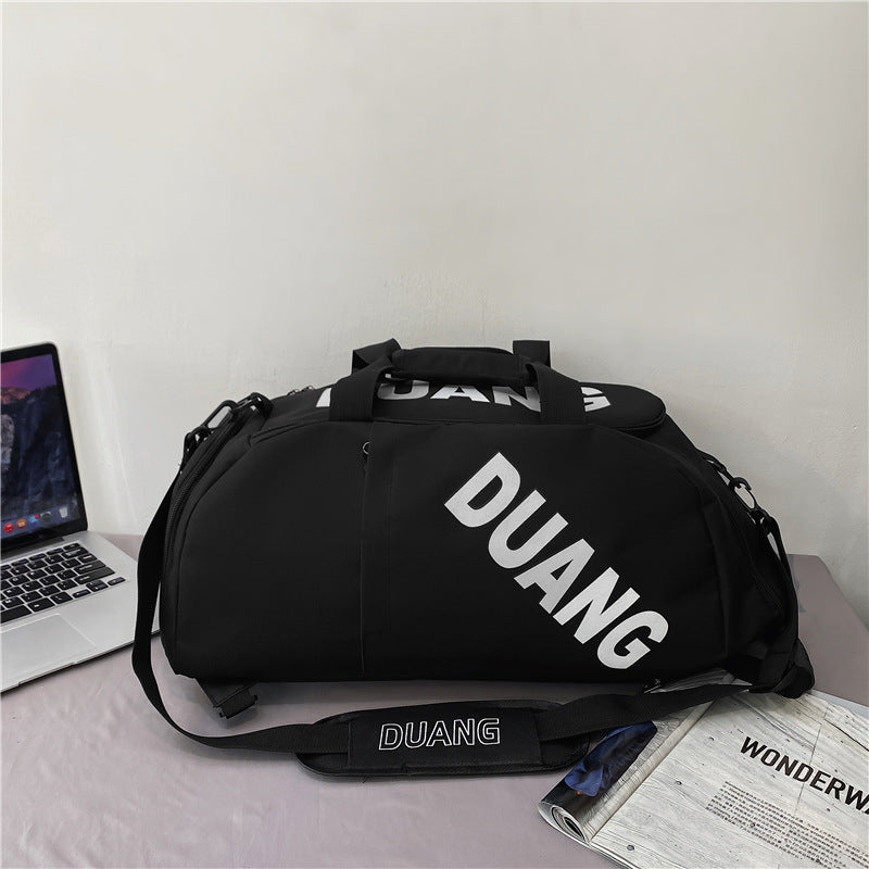 Yoga Gym Bag Training Sports Duffel Bag Travel Tote Bag with Shoe Compartment