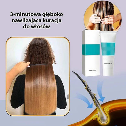 Keratin hair straightening cream