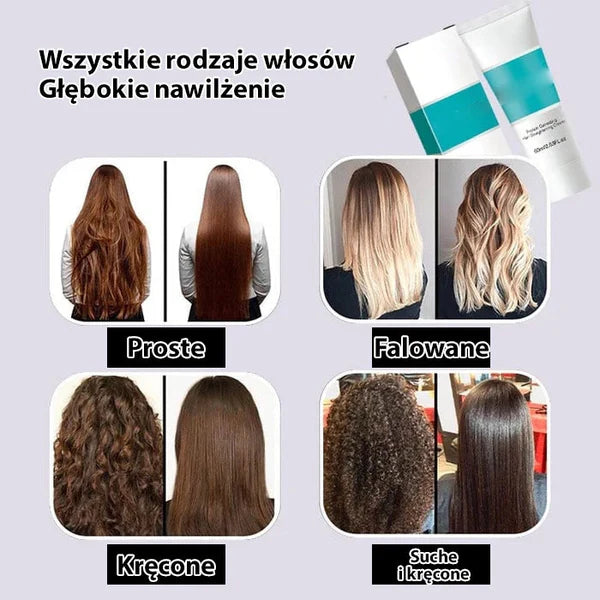 Keratin hair straightening cream