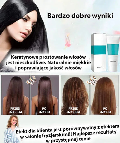 Keratin hair straightening cream