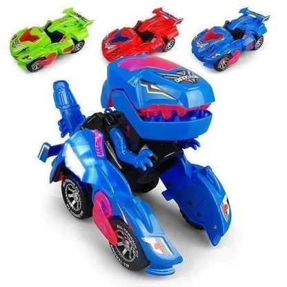 🔥 Special Sale 49% OFF🎁 LED DINOSAUR TRANSFORMATION CAR TOY