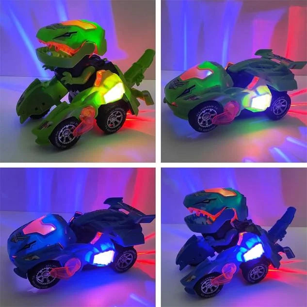 🔥 Special Sale 49% OFF🎁 LED DINOSAUR TRANSFORMATION CAR TOY