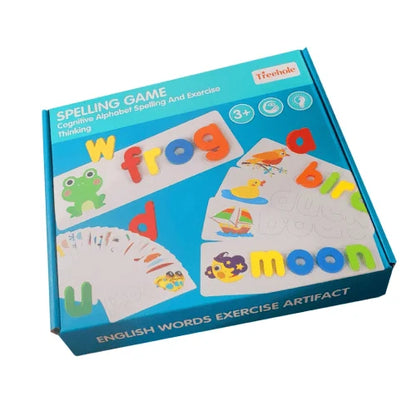 Spelling Game Learning Card Kids Toys