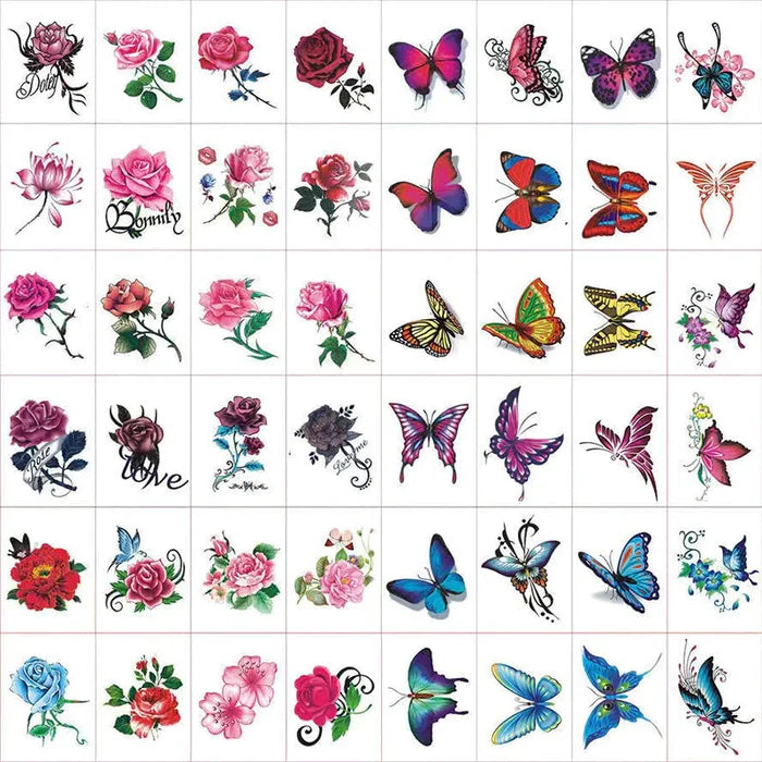 🌺Stylish and creative tattoo stickers 50PCS🦋