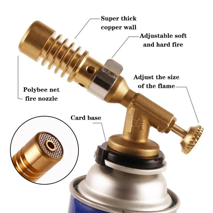 (🎁2024 New Year Hot Sale🎁- 49% OFF💦) Portable Copper Gas Torch Gun