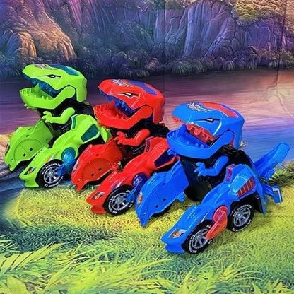 🔥 Special Sale 49% OFF🎁 LED DINOSAUR TRANSFORMATION CAR TOY