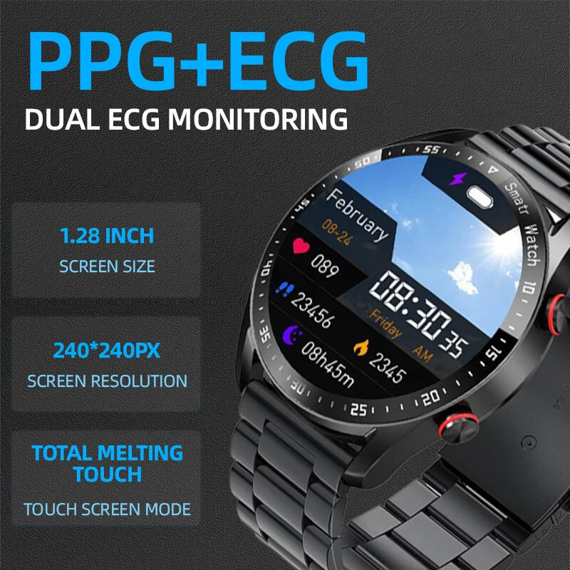 Multifunctional Bluetooth Talk Casual Smartwatch For Men/Women