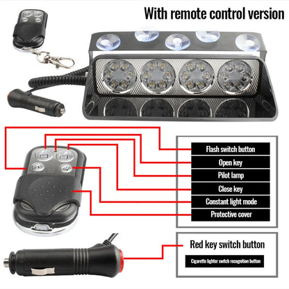 Led Car Strobe Light Automotive Emergency Light