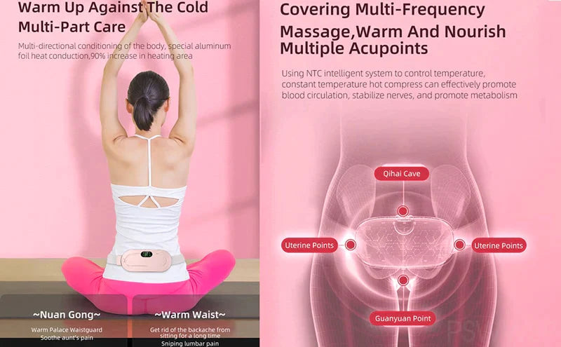 Dynamic Heat & Massage Therapy for Period Cramps | Upgraded