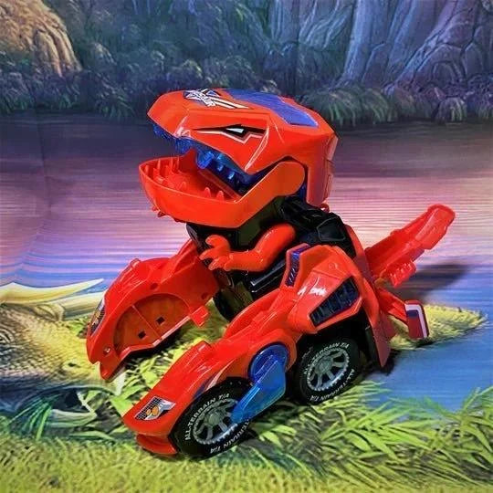 🔥 Special Sale 49% OFF🎁 LED DINOSAUR TRANSFORMATION CAR TOY