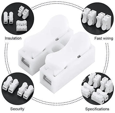 Spring Quick Connector Wire(120pcs)