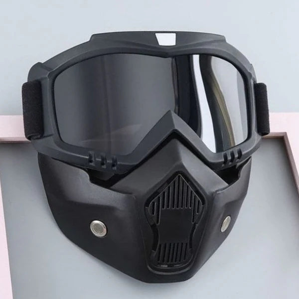 Special welding and cutting mask (anti-glare, anti-ultraviolet, anti-dust)