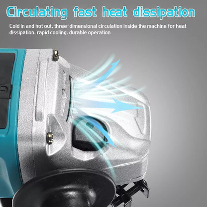 18V 125mm Brushless Angle Grinder For Makita Cordless Machine Cut & Polish Tool