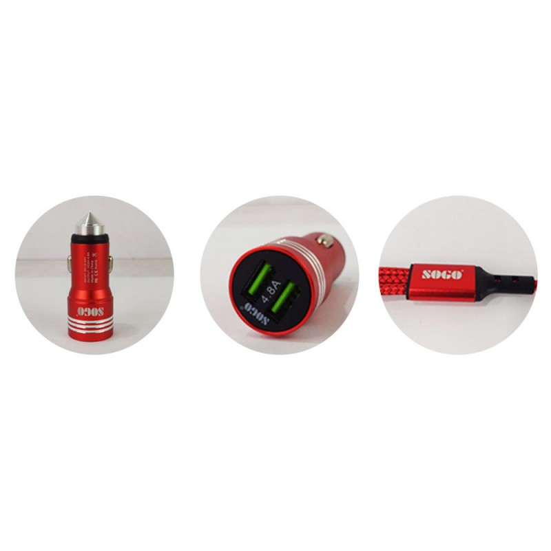 SOGO FAST CAR CHARGER 3 IN 1