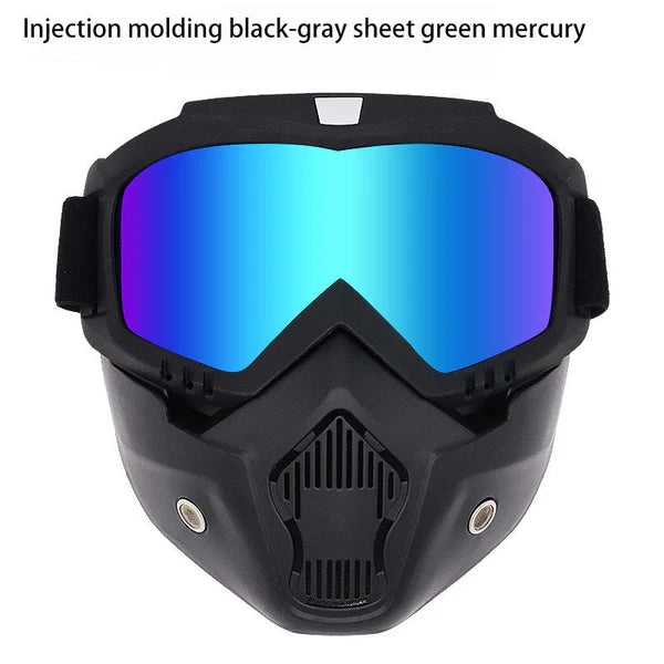 Special welding and cutting mask (anti-glare, anti-ultraviolet, anti-dust)