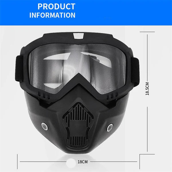 Special welding and cutting mask (anti-glare, anti-ultraviolet, anti-dust)