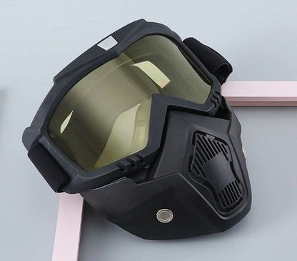 Special welding and cutting mask (anti-glare, anti-ultraviolet, anti-dust)