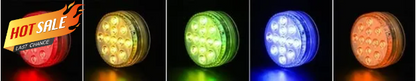 Remote Control Waterproof Magnet Suction LED Light