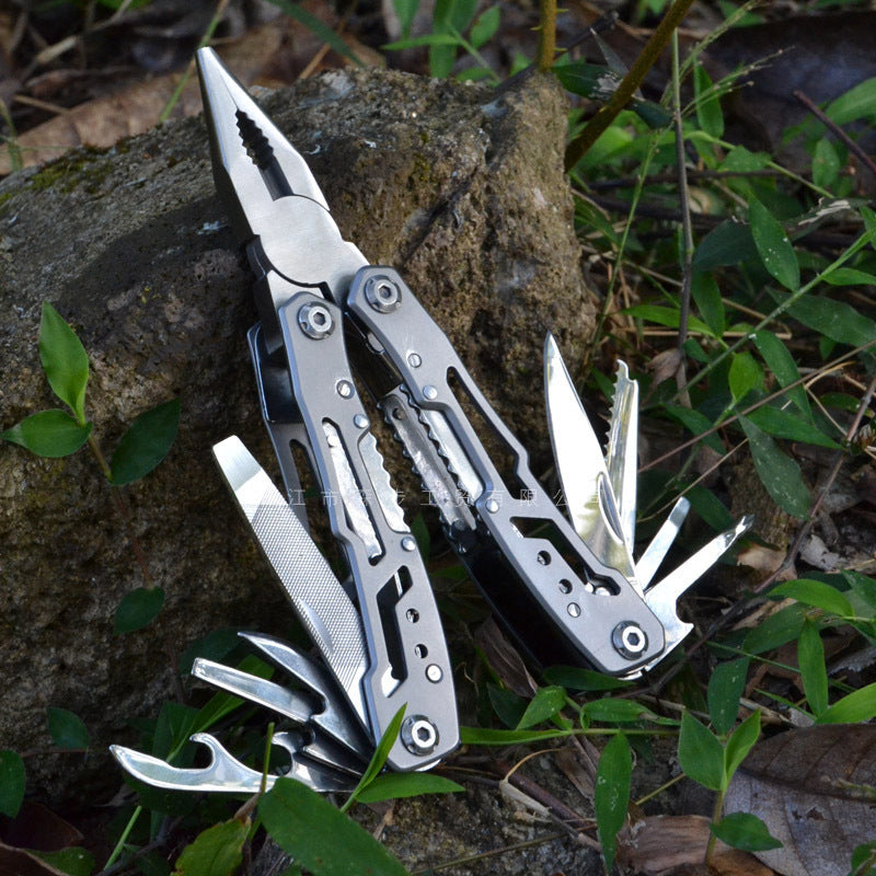 Outdoor Multi Tools Knife Plier Stainless Steel Portable Folding Pocket Pliers Home Emergency Repair Tool - Outdoor Tools - Ali