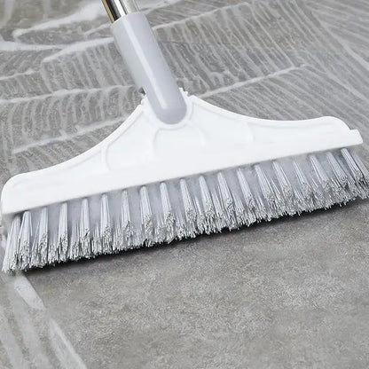 Bathroom tile floor cleaning brush sweeping window cleaning brush 2 in 1 cleaning brush