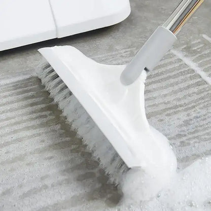 Bathroom tile floor cleaning brush sweeping window cleaning brush 2 in 1 cleaning brush