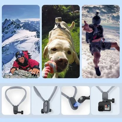 U-shape Neck Holder Mount for Sports Camera